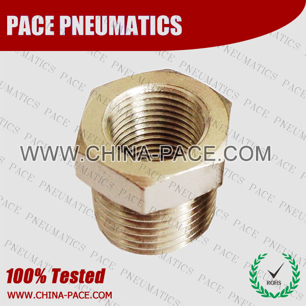 Prmf,Brass air connector, brass fitting,Pneumatic Fittings, Air Fittings, one touch tube fittings, Nickel Plated Brass Push in Fittings